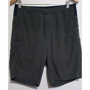 Birddogs Shorts Men L Long Gray/Blue Lined Boom For Your Boomstick Athletic EUC